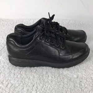 Rockport Womens Casual Leather Lace-Up Sneakers